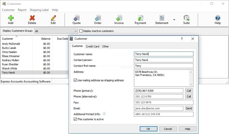nch express accounting software review